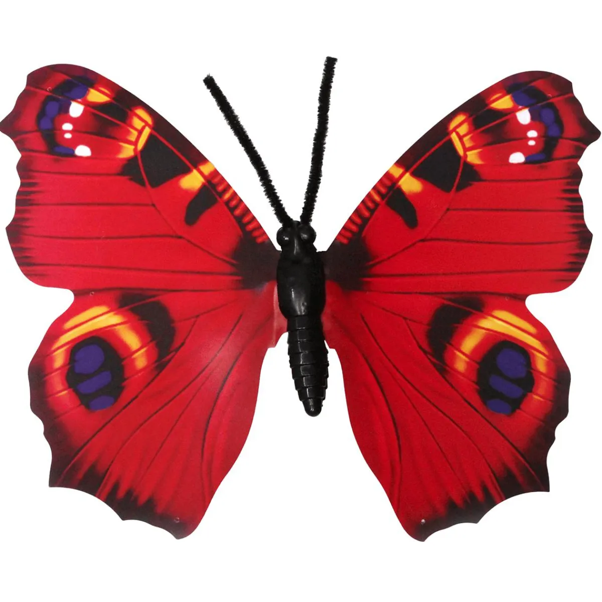 Decoración De Animales|Decoración De Primavera>DecoWoerner 2 Deco Mariposas Rojas 50 Cm rojo