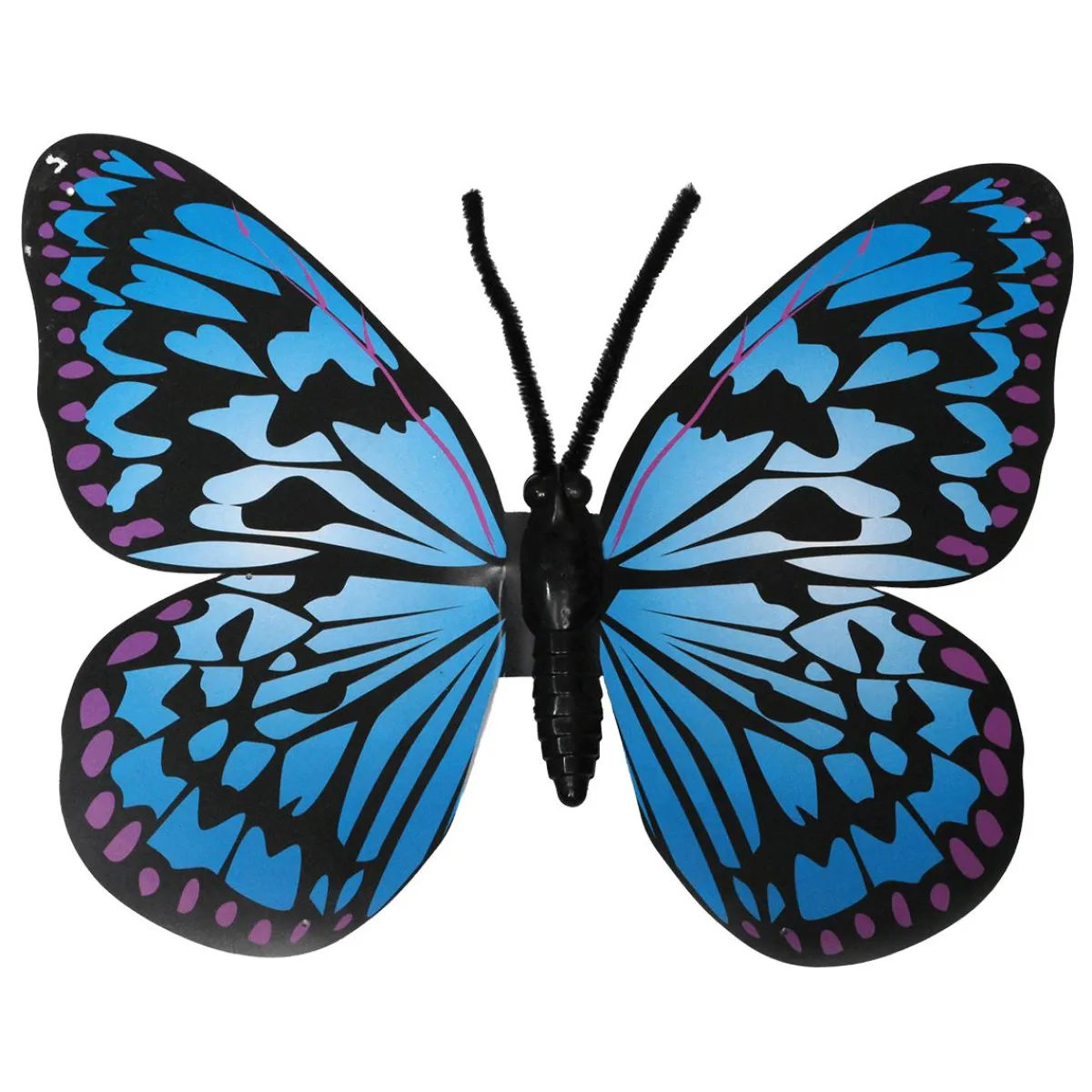 Decoración De Animales|Decoración De Primavera>DecoWoerner 2 Mariposas Deco 50 Cm azul