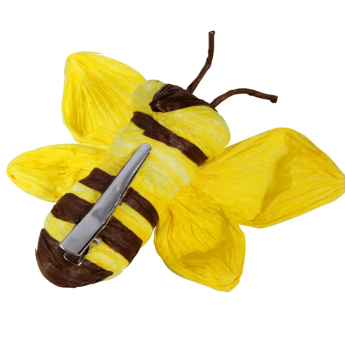 Decoración De Animales|Decoración De Primavera>DecoWoerner Abejas Decorativas 10-14 Cm, 5 Piezas amarillo