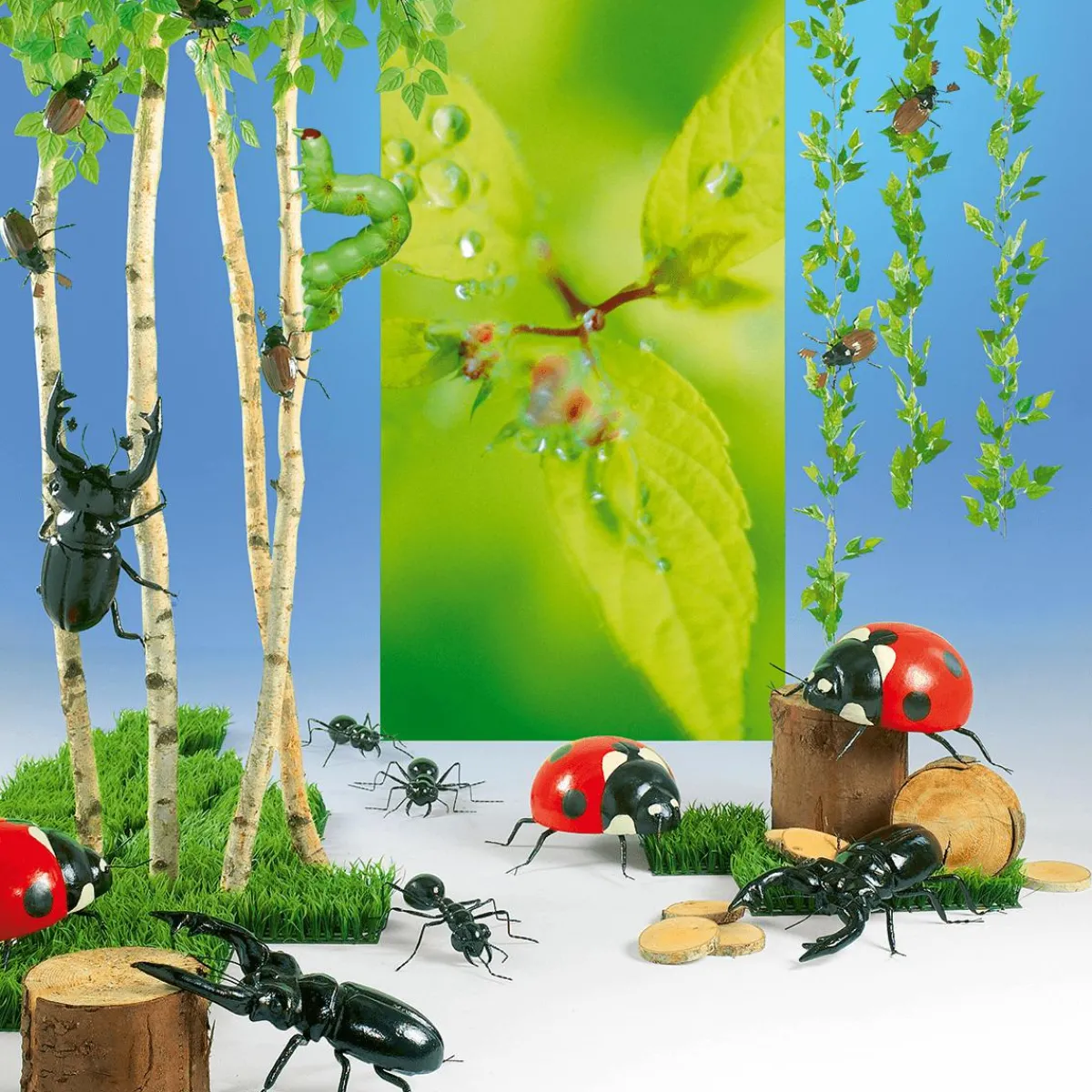 Decoración De Animales|Decoración De Primavera>DecoWoerner Abejorro Decorativo, 20 Cm negro