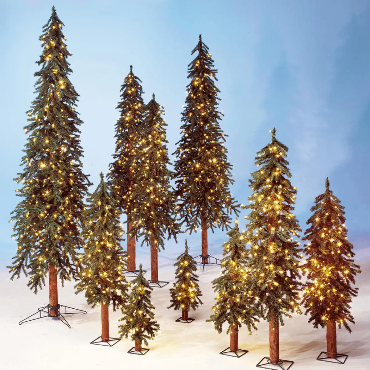 Árboles De Navidad Artificiales>DecoWoerner Abeto Artificial Con LED 150 Cm verde