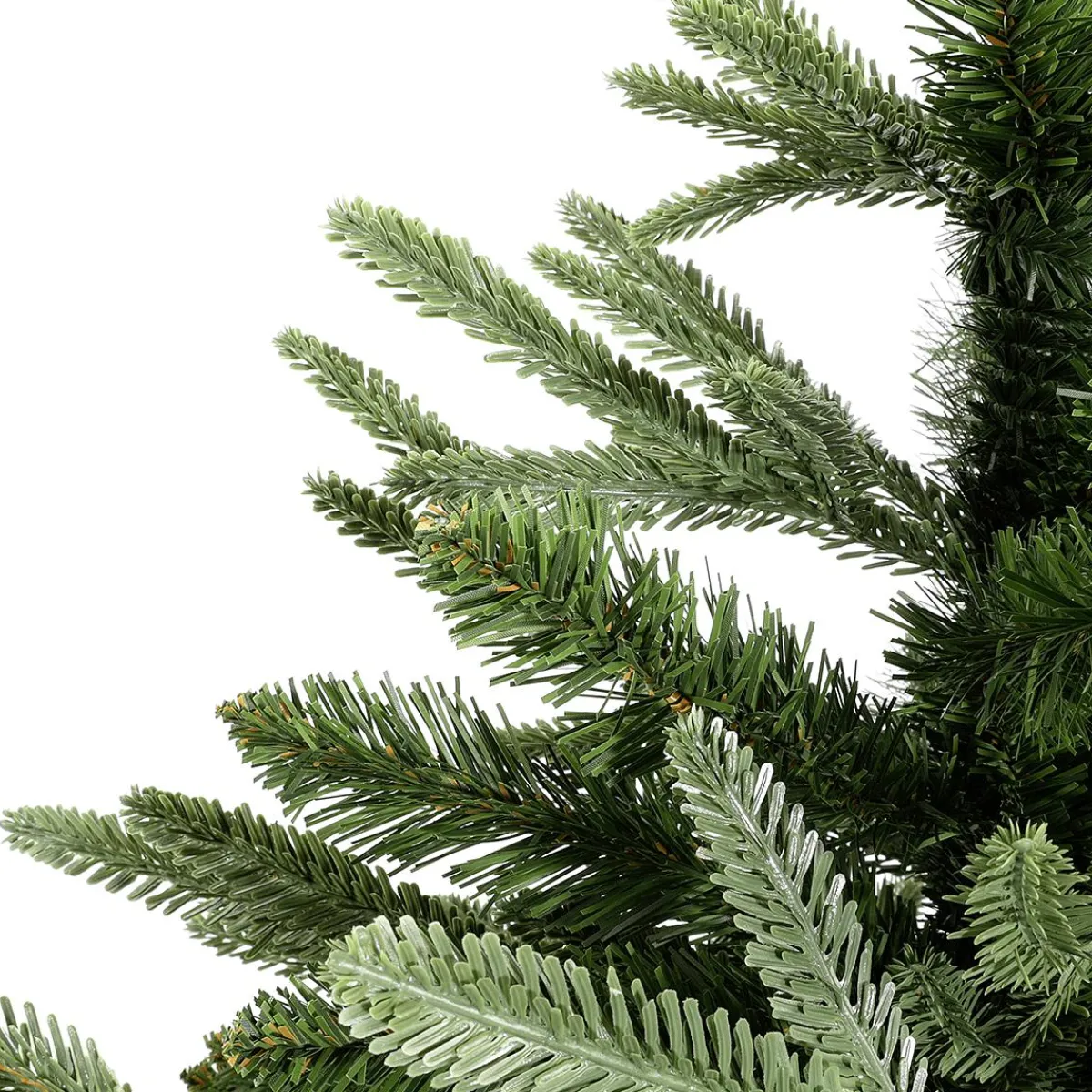 Árboles De Mesa Y Ramas De Abeto|Árboles De Navidad Artificiales>DecoWoerner Abeto Artificial En Un Cubo De Madera verde