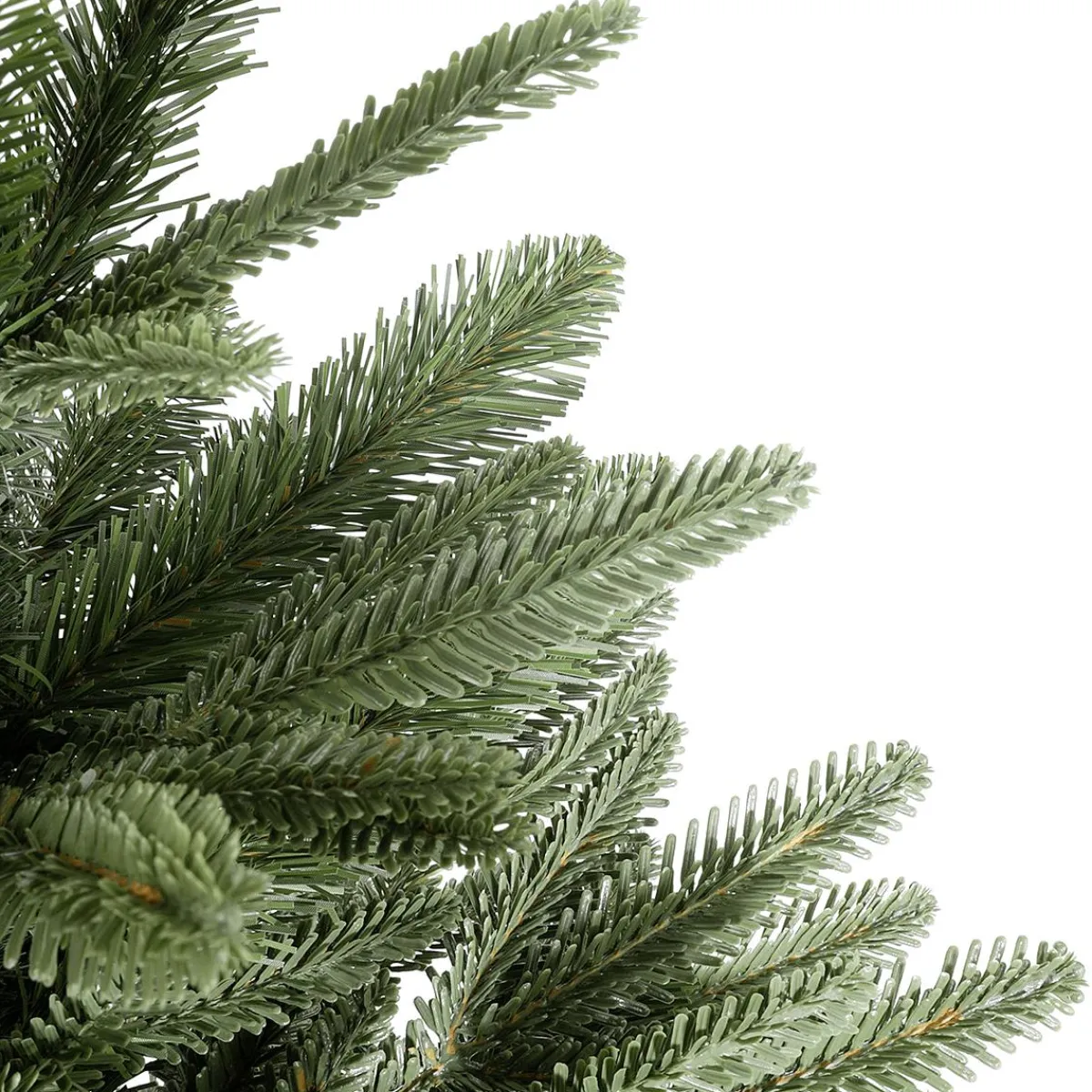 Árboles De Mesa Y Ramas De Abeto|Árboles De Navidad Artificiales>DecoWoerner Abeto Artificial En Un Cubo De Madera verde