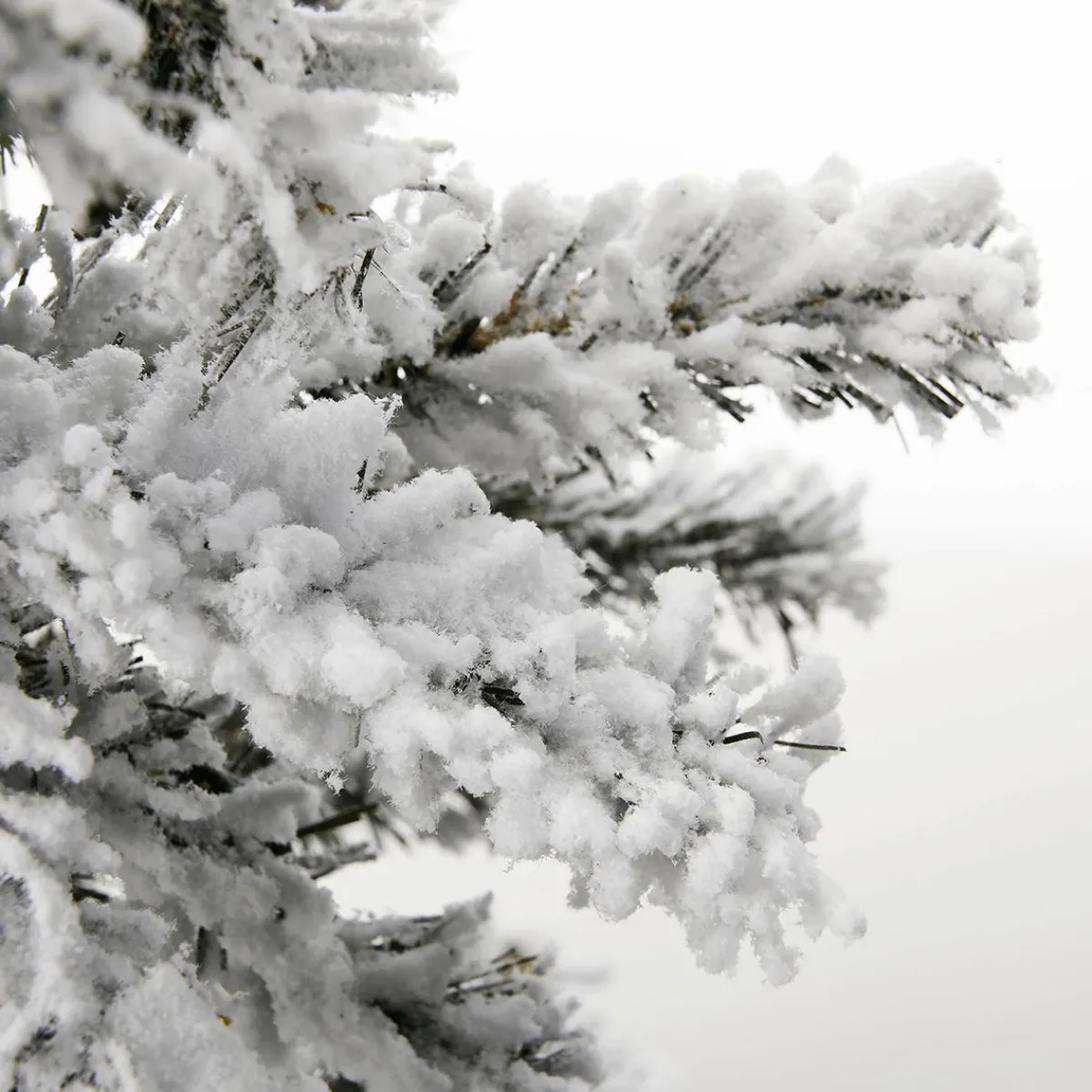 Árboles De Mesa Y Ramas De Abeto|Árboles De Navidad Artificiales>DecoWoerner Abeto Artificial Nevado Con LED 60 Cm blanco