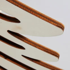 Decoración Natural|Figuras De Navidad>DecoWoerner Abeto De Madera, 60 Cm De Altura marrón