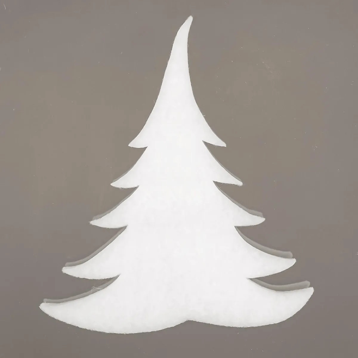 Decoración De Invierno>DecoWoerner Abeto De Nieve De Algodón Moldeado, , 18 Cm blanco