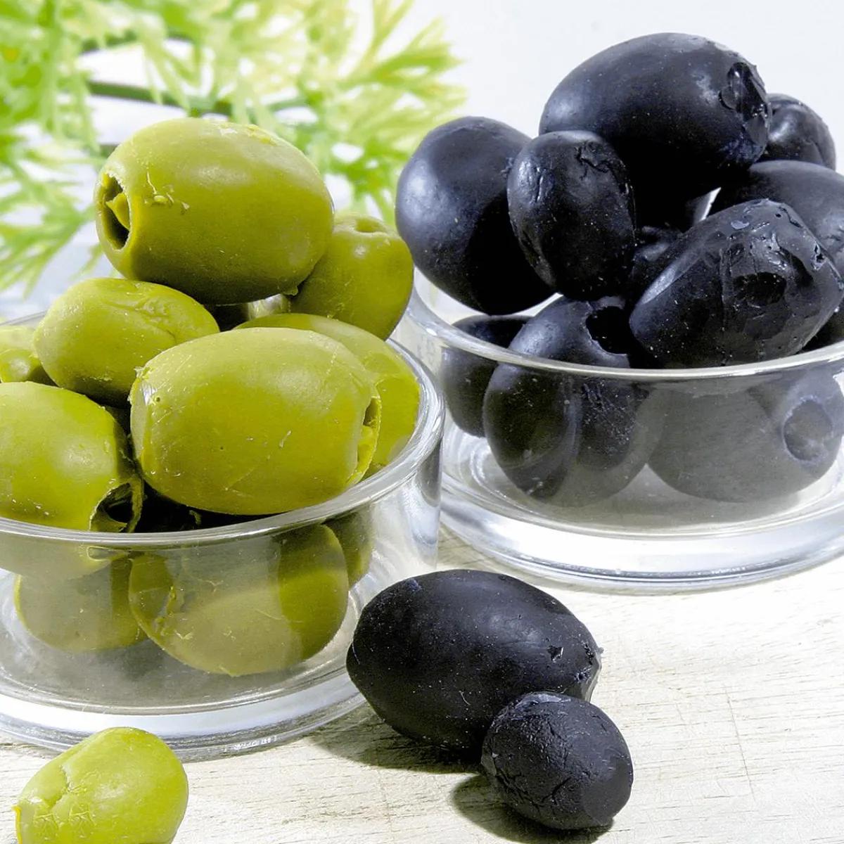 Verduras Y Hierbas>DecoWoerner Aceitunas s Alimento De Imitación verde