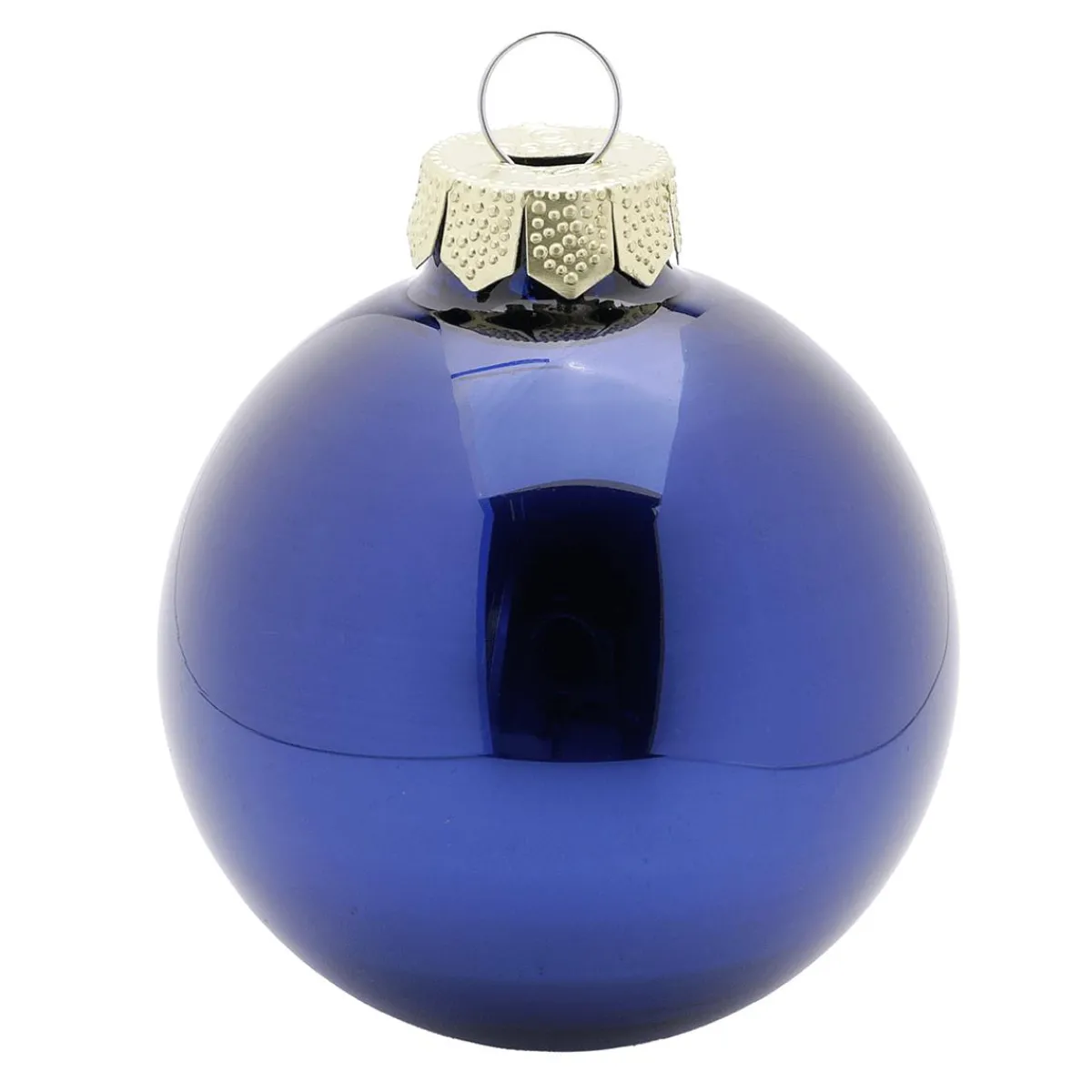Bolas De Navidad>DecoWoerner Adornos Navideños De Cristal Con 3 Acabados Diferentes En Oscuro azul