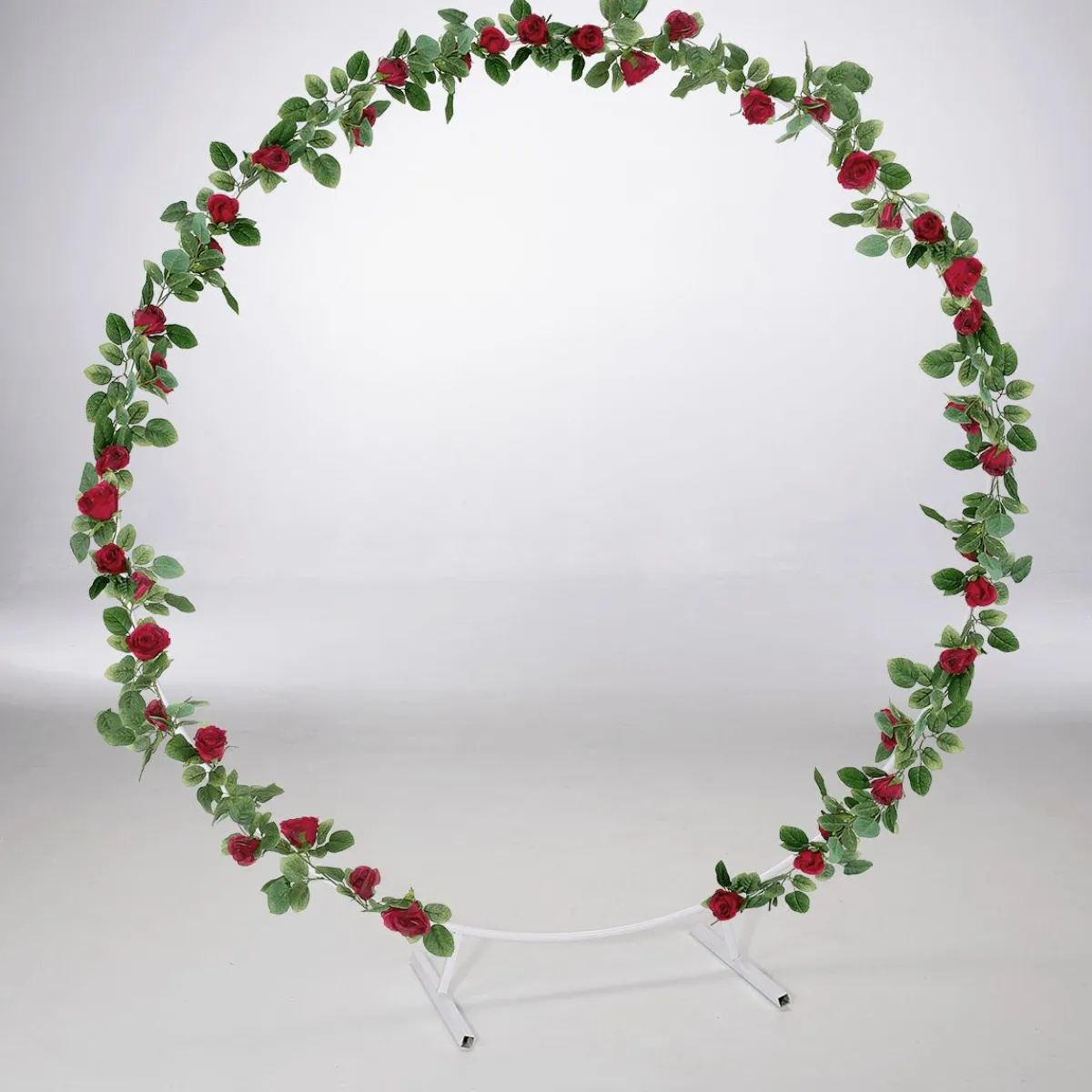 Ayudas Y Herramientas De Decoración|Decoración Temática>DecoWoerner Arco De Boda Dorado Redondo Arco De Metal 200 Cm oro