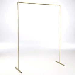Decoración Temática|Decoración De Invierno>DecoWoerner Arco De Uva, Expositor Arco Metálico 200 Cm oro