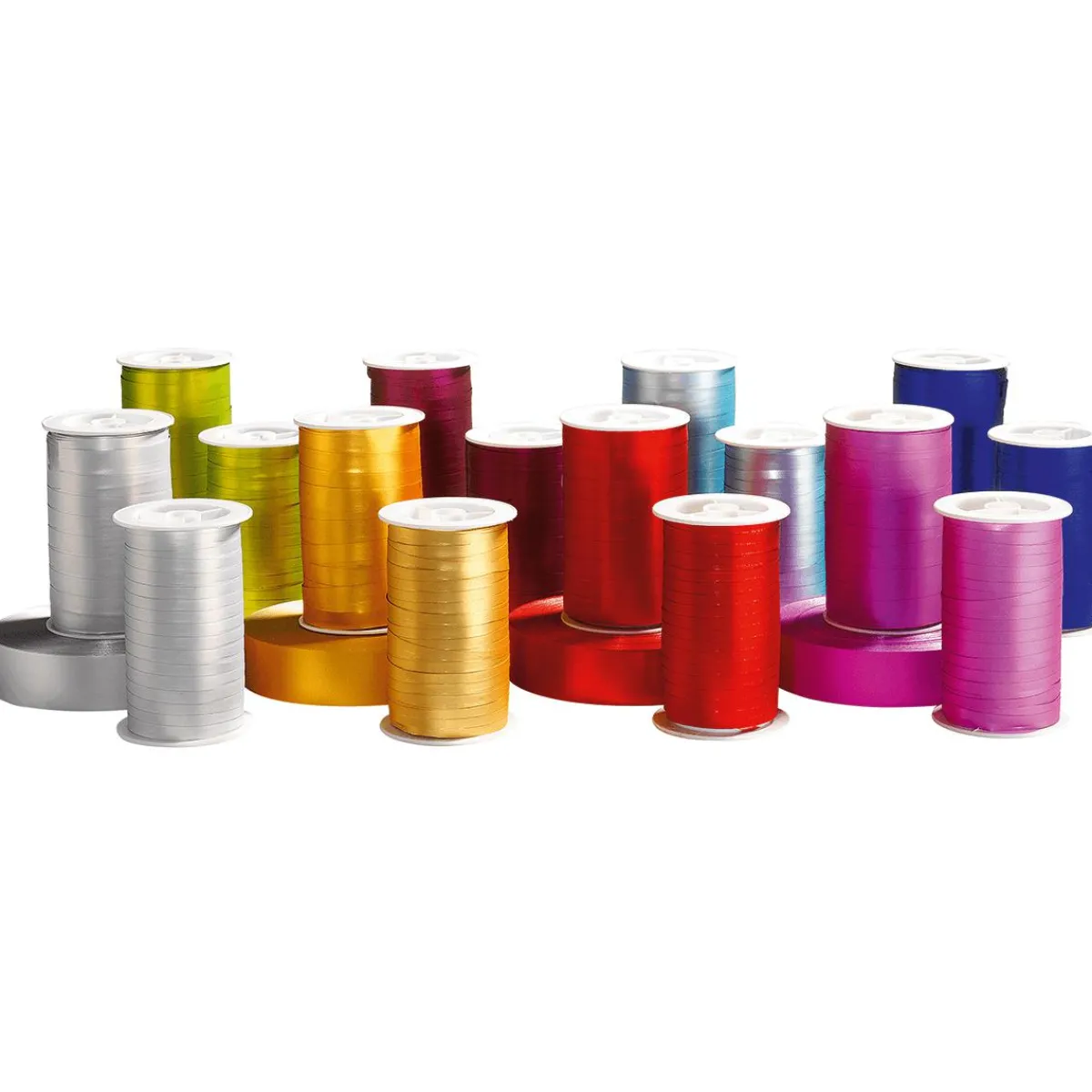 Cintas De Regalo>DecoWoerner Banda Metálica Mate, Anchura 31 Mm, Roja rojo