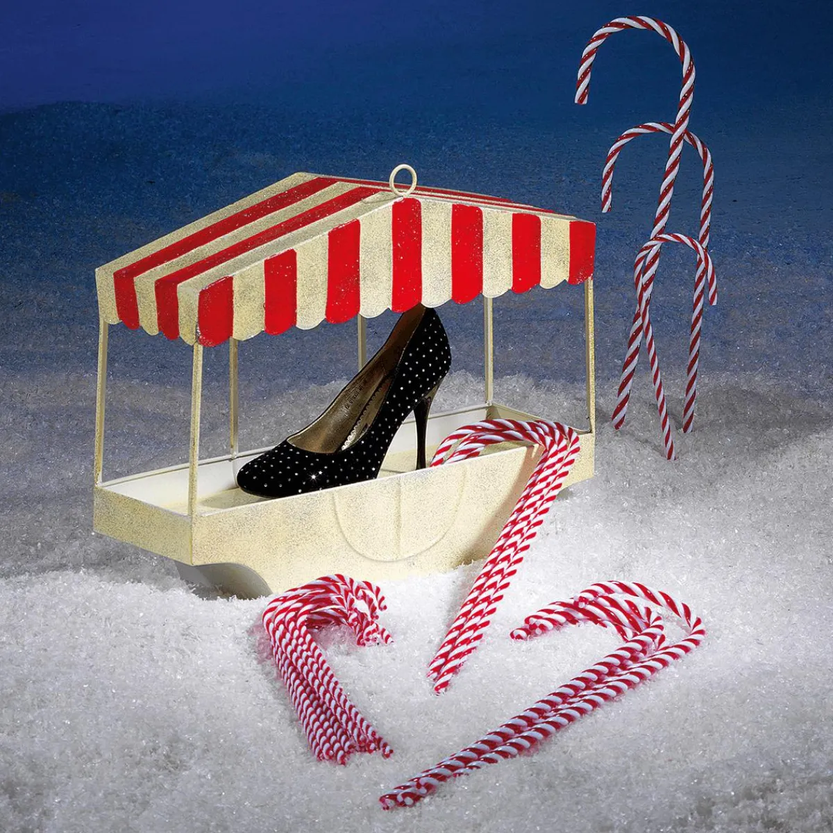 Chupetes Xxl|Figuras De Navidad>DecoWoerner Bastones De Azúcar XXL Alimento De Imitación 5 Piezas 50 Cm rojo