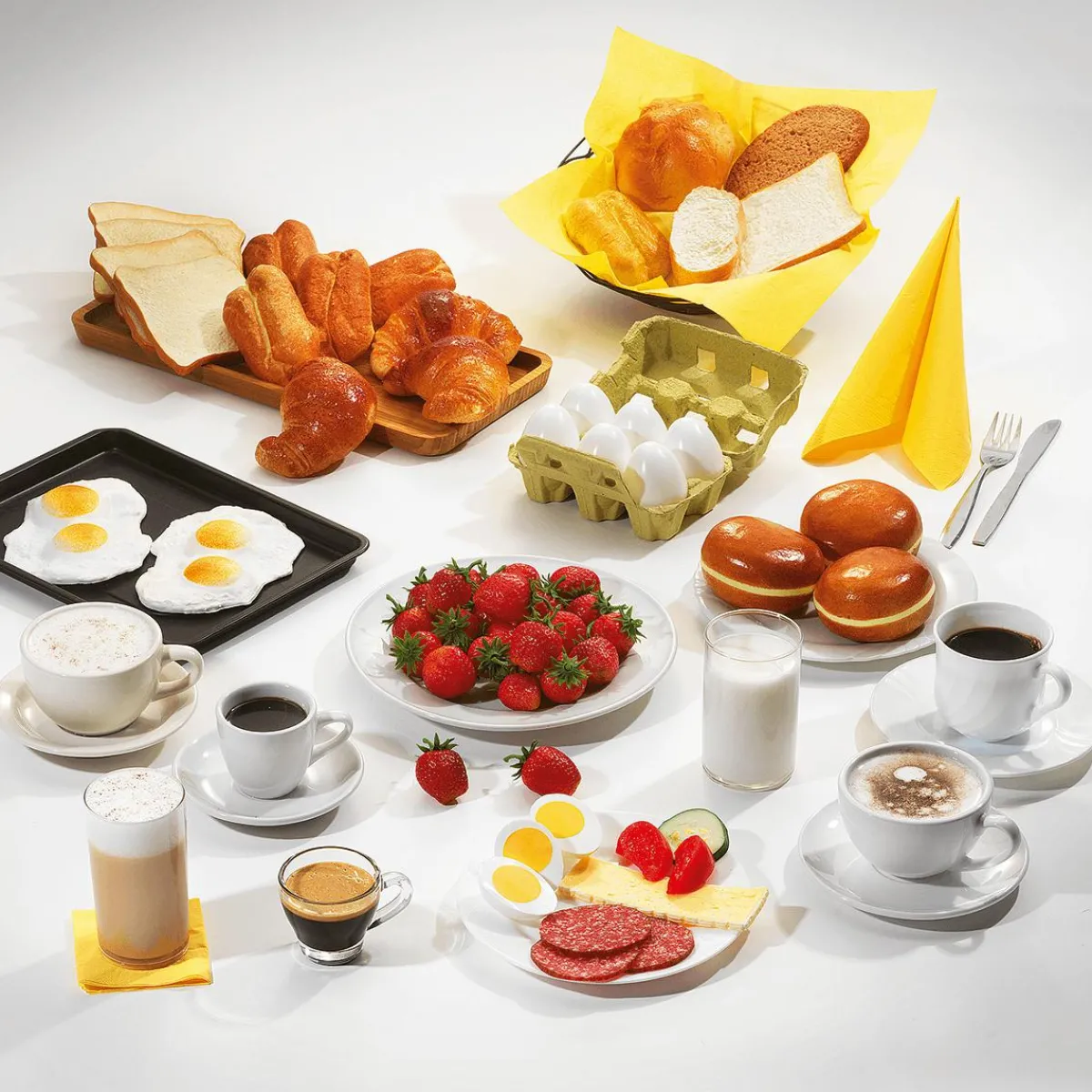Bebidas>DecoWoerner Bebida Vaso De Leche Alimento De Imitación 10 Cm blanco