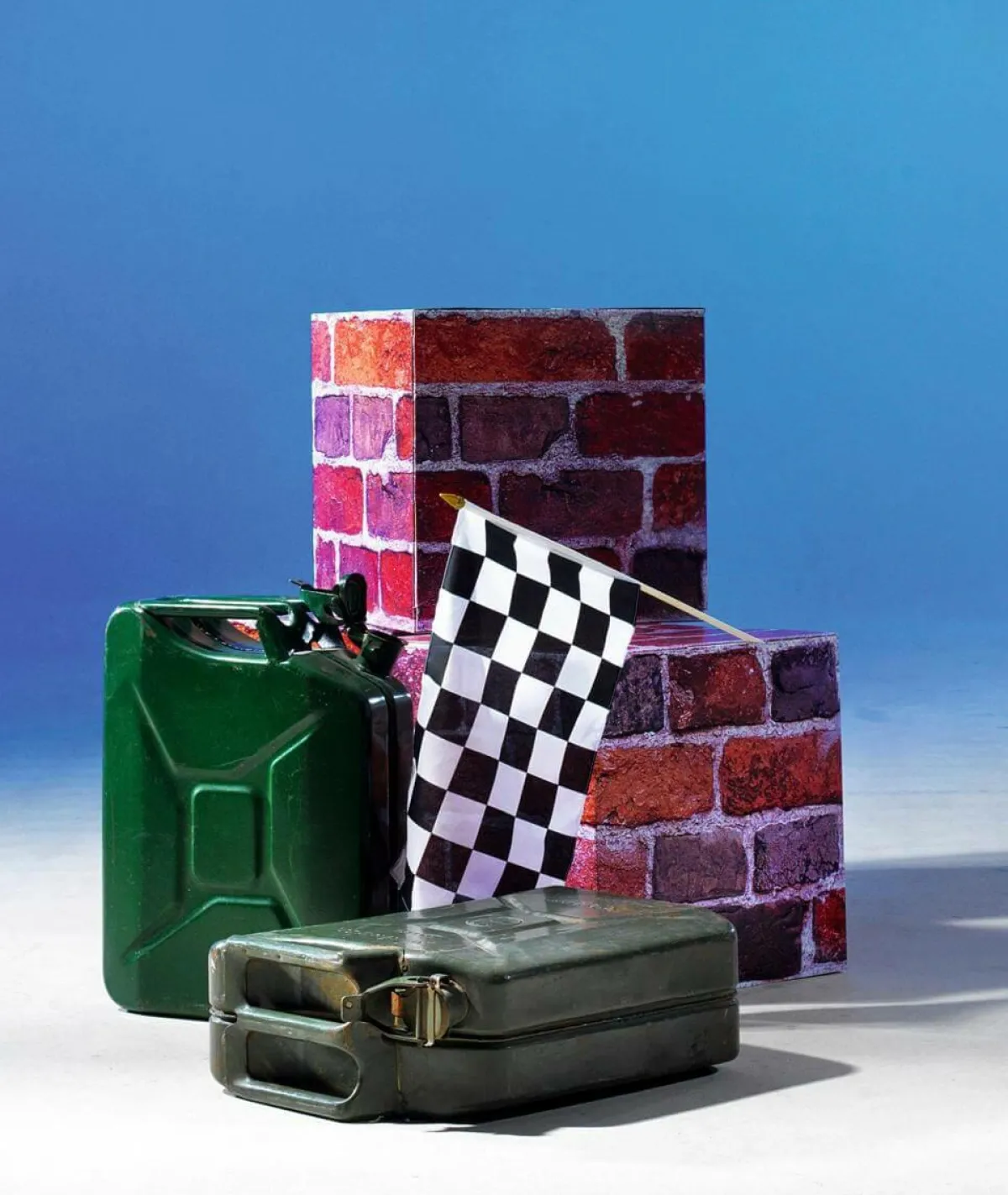 Decoración Temática>DecoWoerner Bidón De Gasolina Original verde