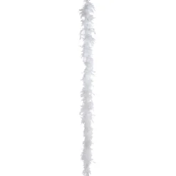 Decoración Temática>DecoWoerner Boa De Plumas, Blanca, 180 Cm blanco