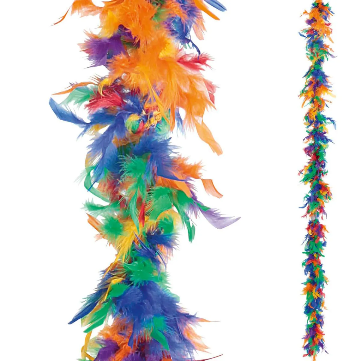 Decoración Temática>DecoWoerner Boa De Plumas, Colorida, 180 Cm multicolor