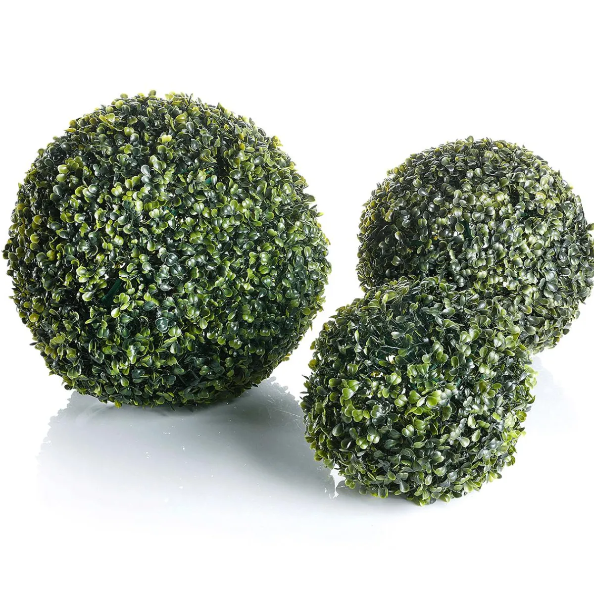 Césped Artificial>DecoWoerner Bola De Boj Artificial, 26 Cm Ø, verde