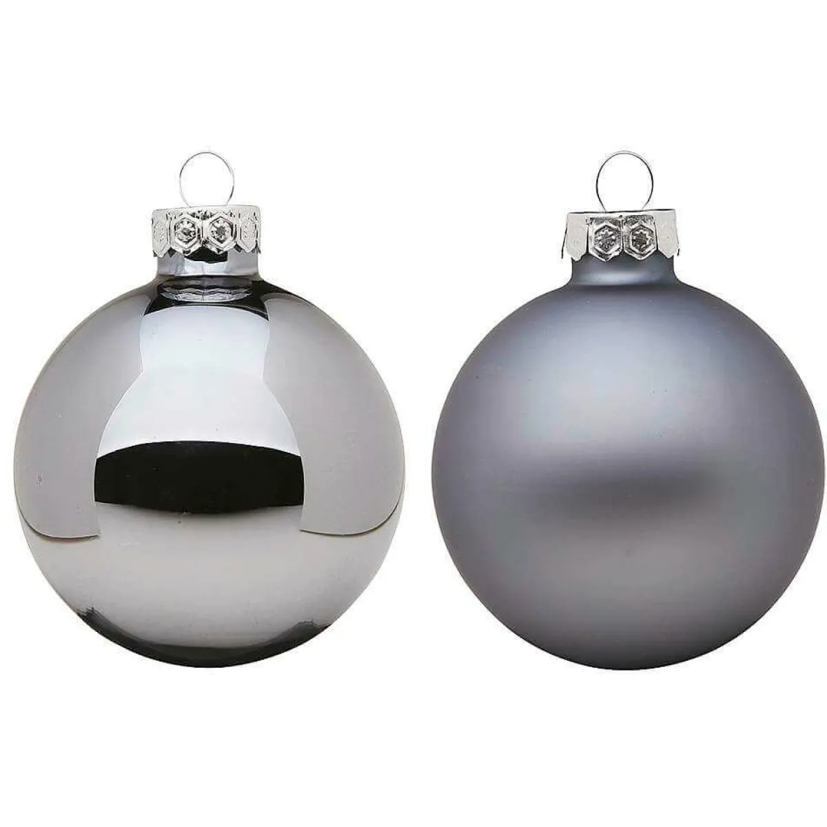 Bolas De Navidad>DecoWoerner Bola De Navidad De Vidrio 6 Cm, Azul Piedra, 10 Piezas multicolor