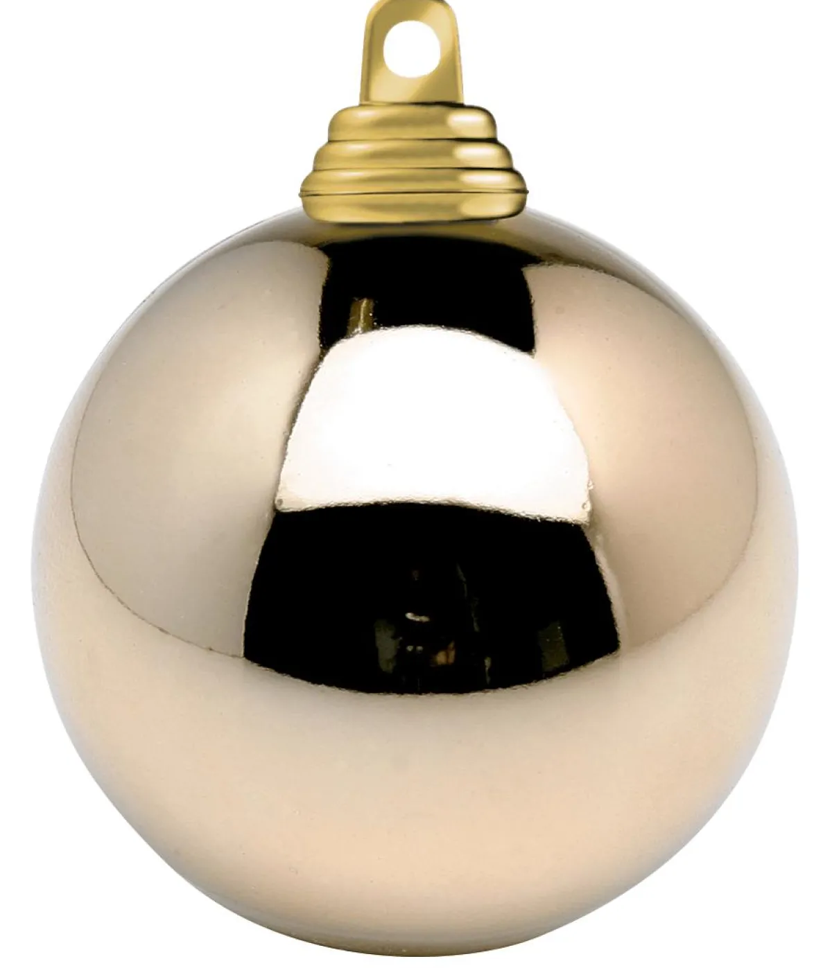 Bolas De Navidad>DecoWoerner Bola De Navidad Poco Inflamable, Bronce Brillante 10 Cm, 6 Piezas marrón