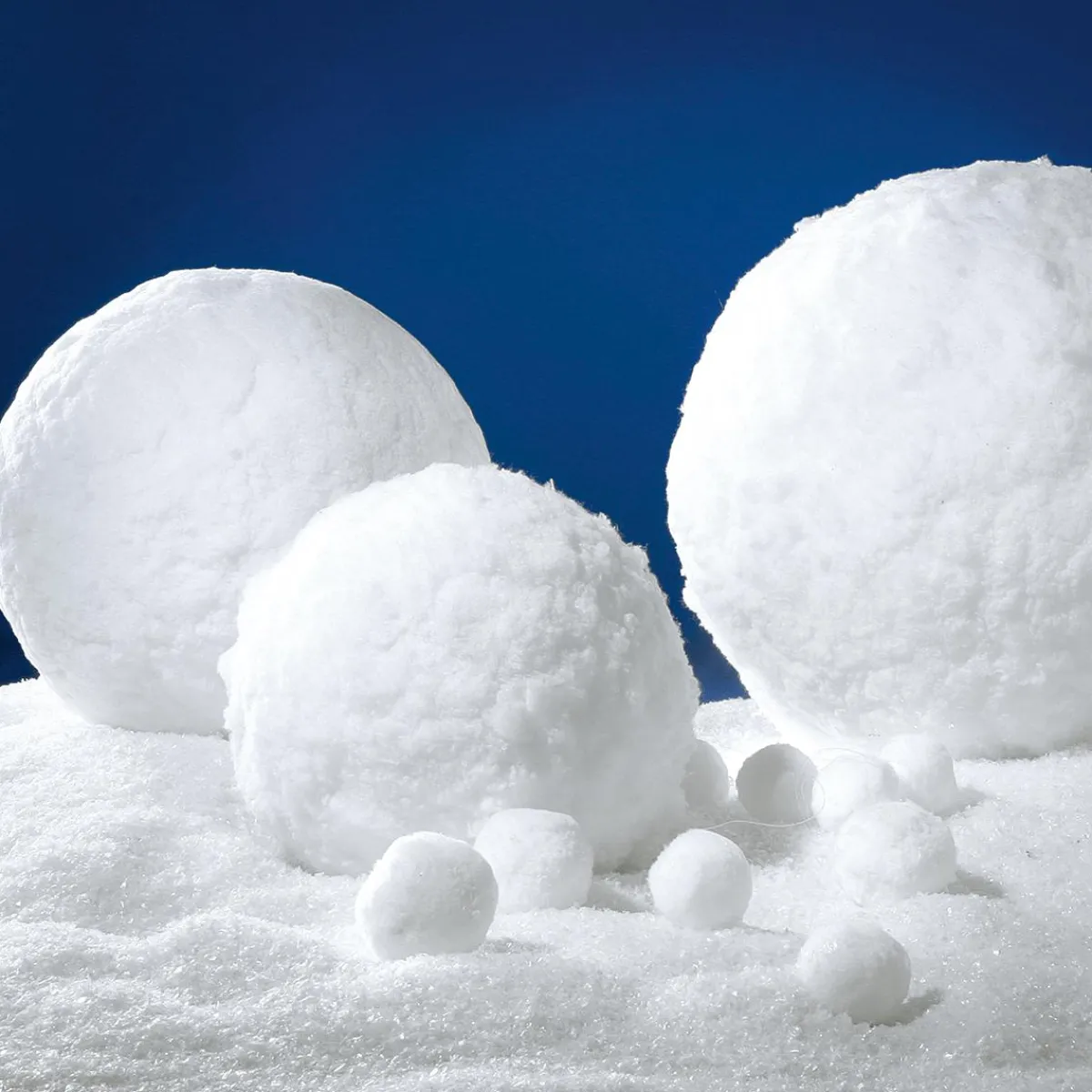 Decoración De Invierno>DecoWoerner Bola De Nieve Decorativa, Ø 40 Cm blanco