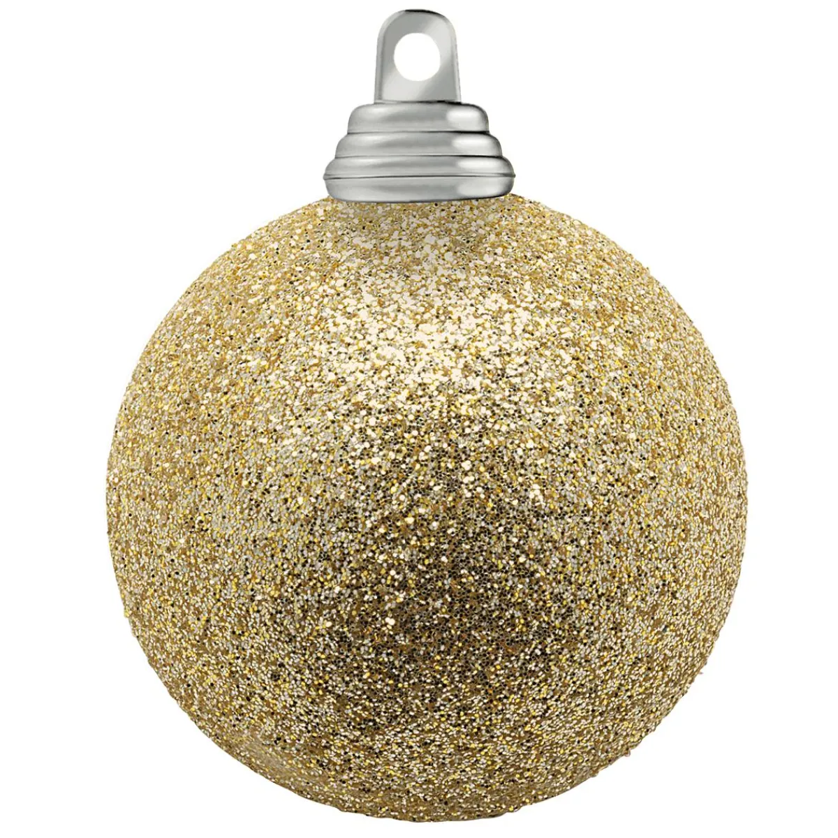 Bolas De Navidad>DecoWoerner Bolas De Navidad De Plástico Con Purpurina En Color Champán oro