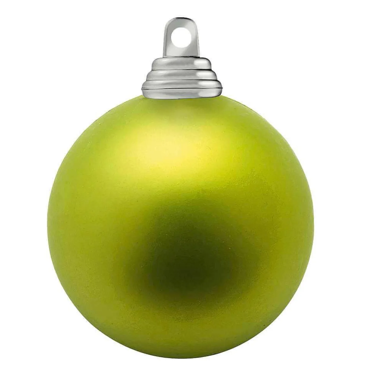 Bolas De Navidad>DecoWoerner Bolas De Navidad De Plástico Lima Mate, Ignífugo, 6 Cm Ø - 24 Piezas verde