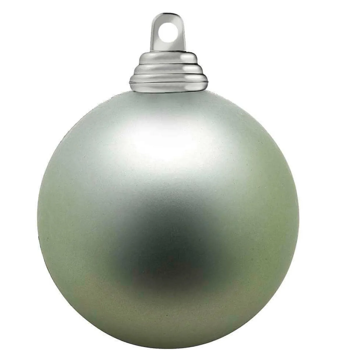 Bolas De Navidad>DecoWoerner Bolas De Navidad De Plástico Salvia Mate, 6 Cm Ø - 24 Piezas verde
