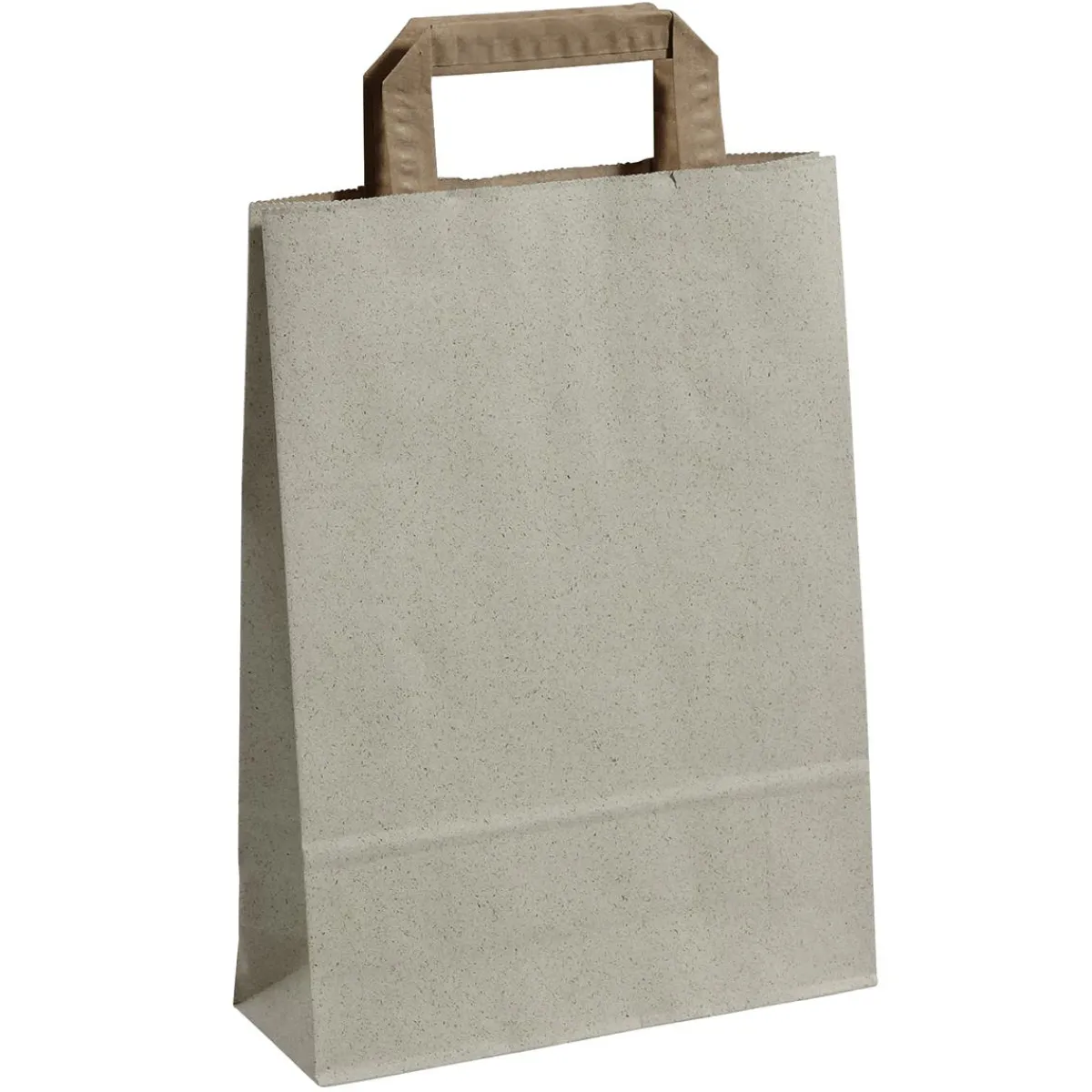 Bolsas De Regalo Y Bolsas Portátiles|Go Green - Envoltorio Para Regalo Ecológico>DecoWoerner Bolsa De Mano Ecológica De Papel De Hierba De 22 X 30 Cm marrón