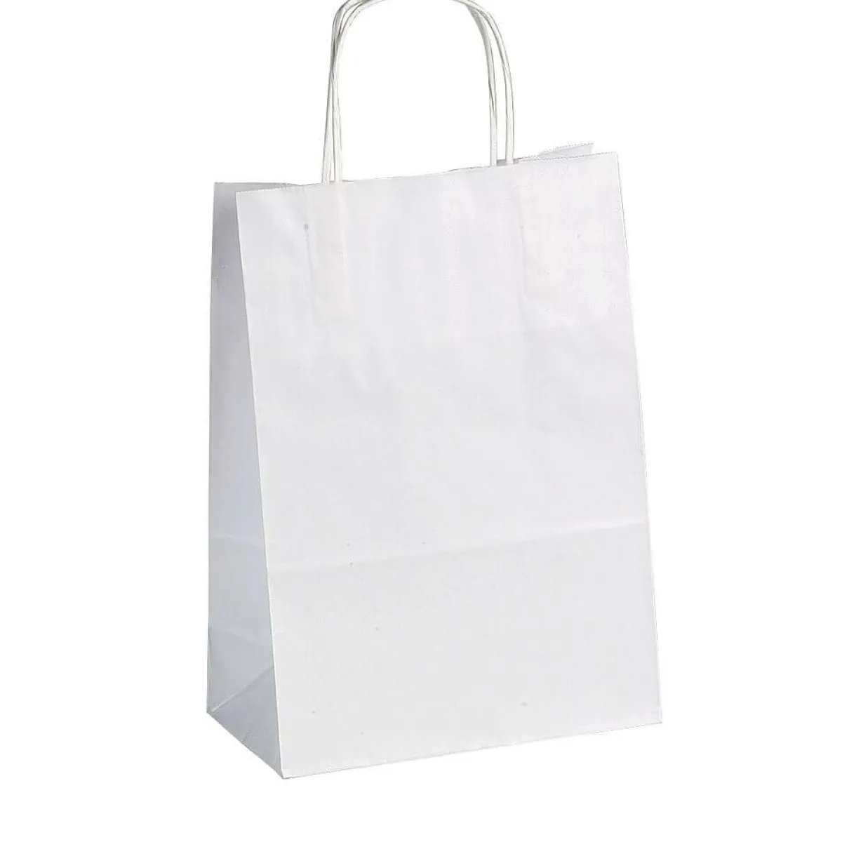Bolsas De Regalo Y Bolsas Portátiles>DecoWoerner Bolsa De Papel, Color , Tamaño 1: 36 X 22 + 10 Cm blanco