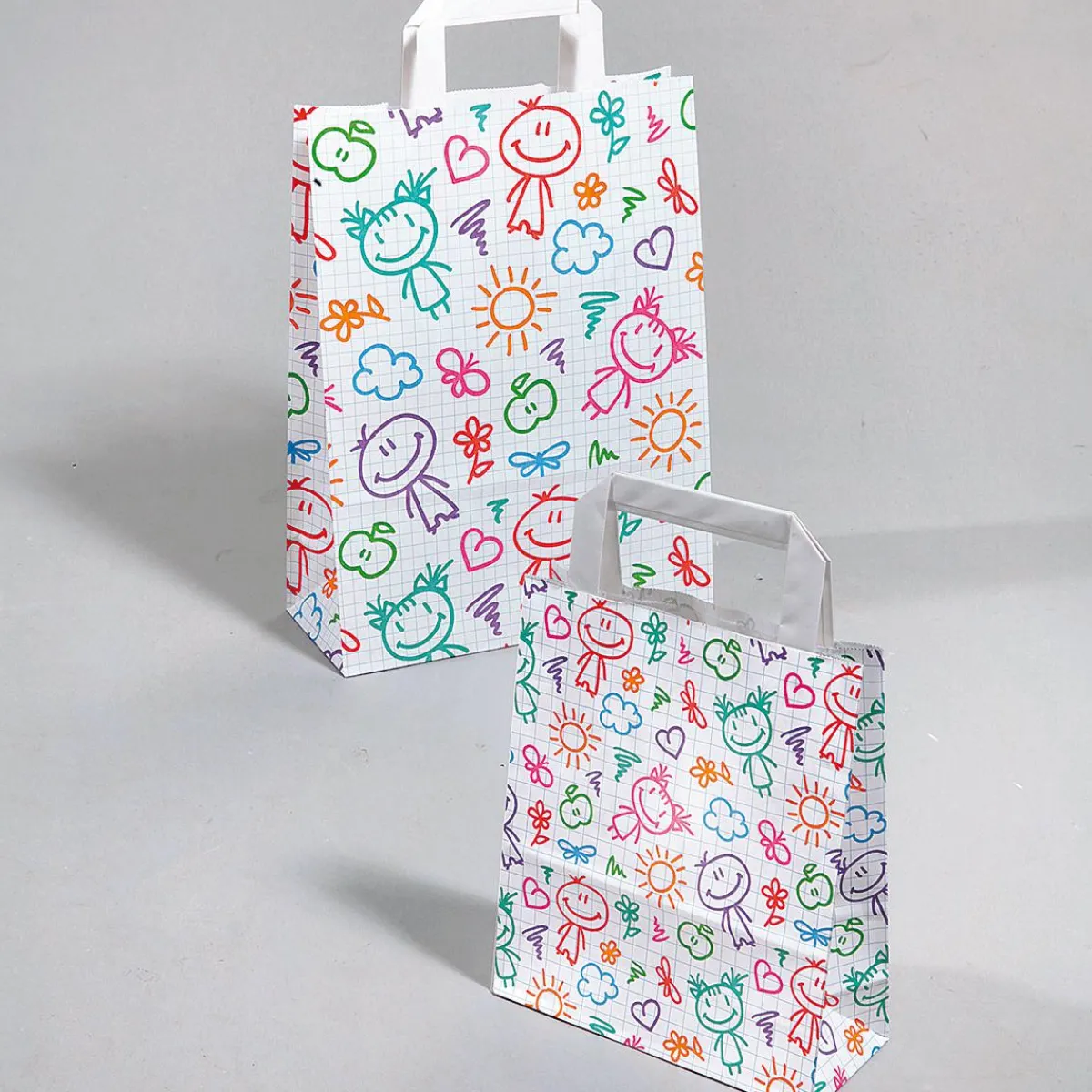 Bolsas De Regalo Y Bolsas Portátiles|Decoración Temática>DecoWoerner Bolsa De Papel "Feliz", 18 X 22 X 8 Cm multicolor