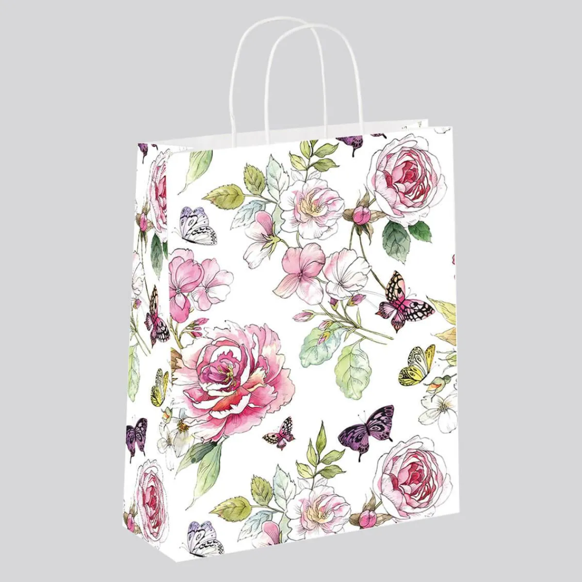 Bolsas De Regalo Y Bolsas Portátiles>DecoWoerner Bolsa De Papel Kraft "Sueño De La " 26 X 35 X 12 Cm rosa