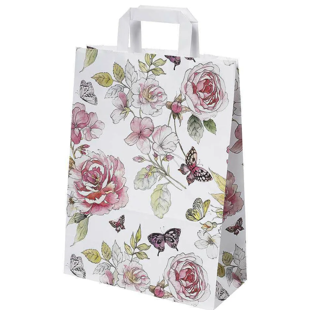 Bolsas De Regalo Y Bolsas Portátiles>DecoWoerner Bolsa De Papel Kraft "Sueño De La " 26 X 35 X 12 Cm rosa