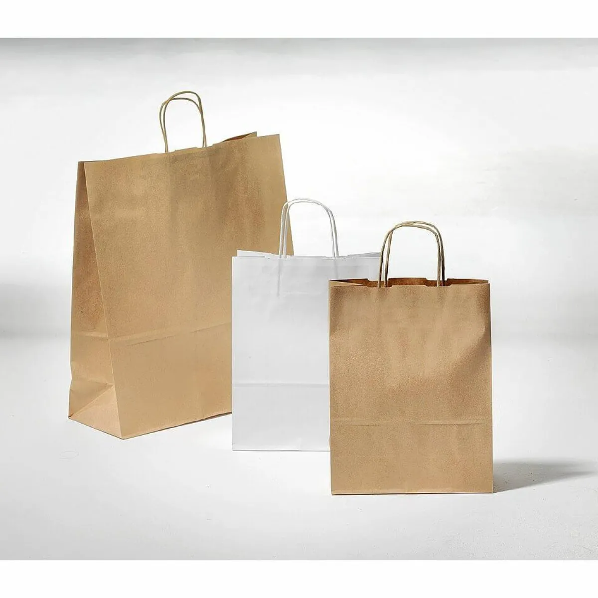 Bolsas De Regalo Y Bolsas Portátiles>DecoWoerner Bolsa De Papel, , Tamaño 2: 41 X 32 + 10 Cm marrón
