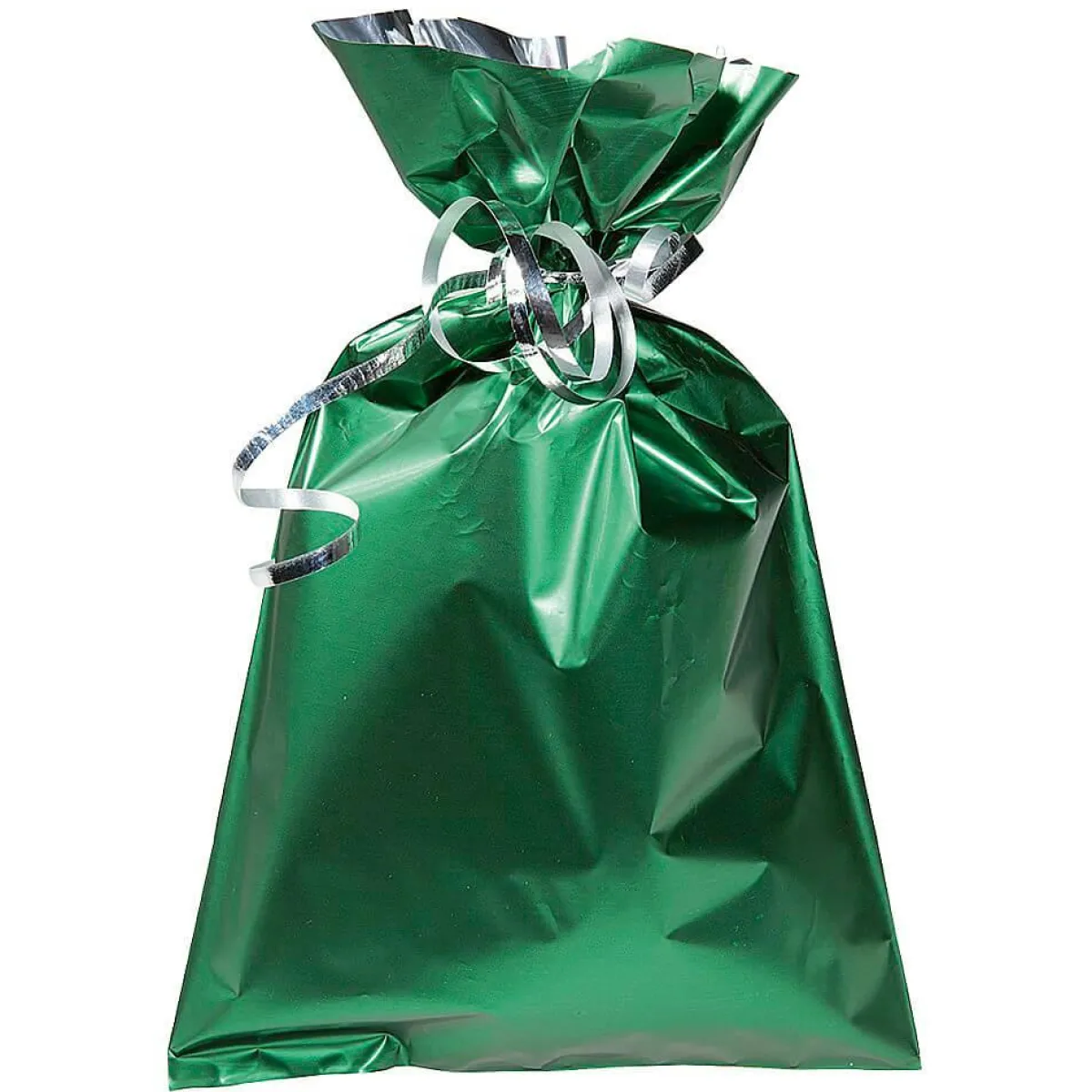 Bolsitas Con Cordón>DecoWoerner Bolsa De Regalo, Tono Mate, Color Oscuro, 20 X 35 Cm verde