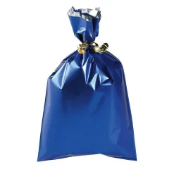 Bolsitas Con Cordón>DecoWoerner Bolsa De Regalos, Mate, Color , 20 X 35 Cm azul