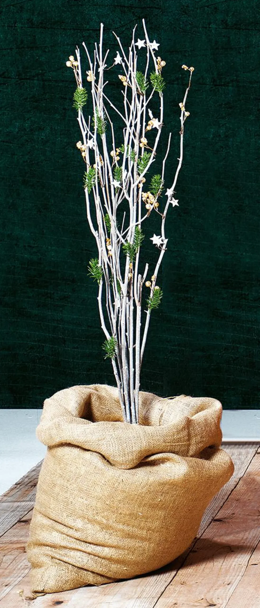 Decoración De Otoño>DecoWoerner Bolsa De Yute Longitud 80 Cm, 5 Piezas marrón