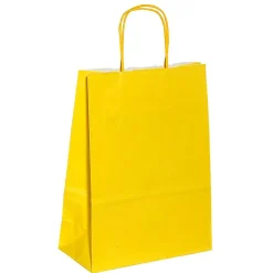 Bolsas De Regalo Y Bolsas Portátiles>DecoWoerner Bolsa "Uni", 29 X 22 Cm, Color amarillo