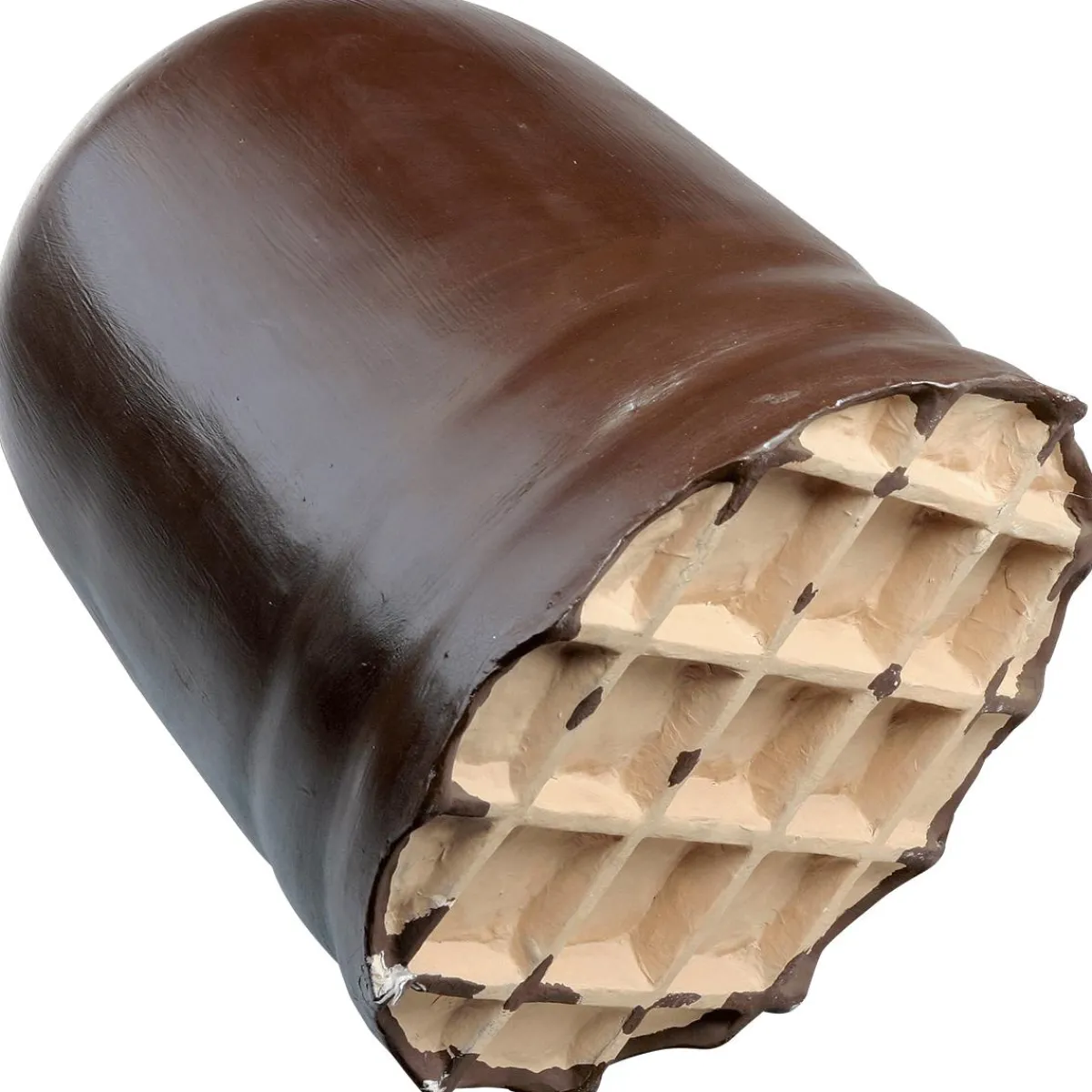 Chupetes Xxl|Chocolate Y Helados>DecoWoerner Bombón Relleno De Merengue XXL Alimento De Imitación 35 Cm marrón