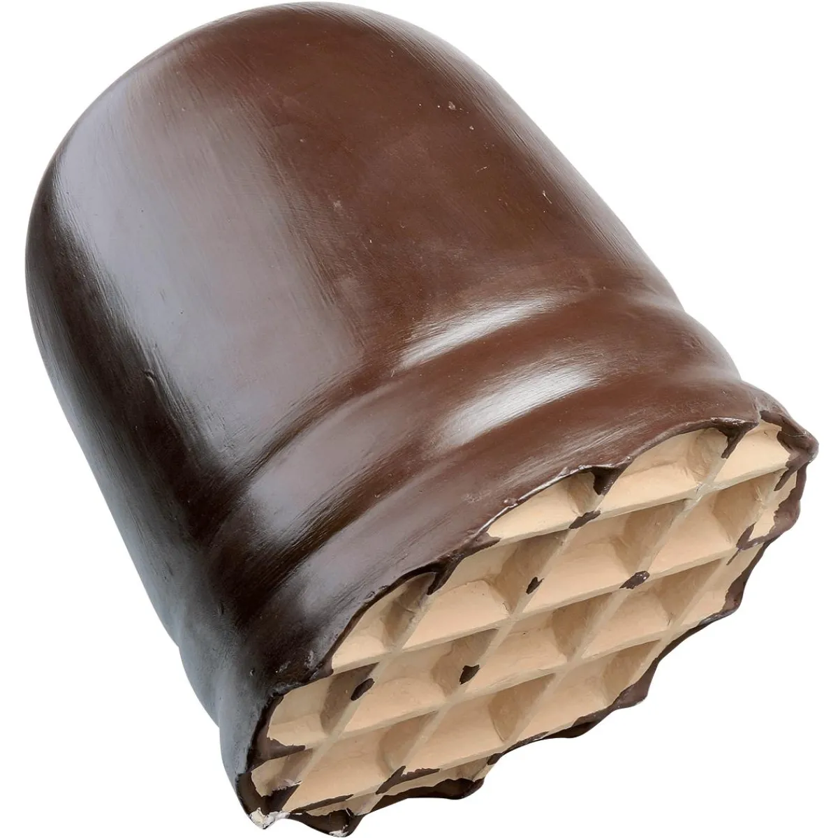 Chupetes Xxl|Chocolate Y Helados>DecoWoerner Bombón Relleno De Merengue XXL Alimento De Imitación 35 Cm marrón
