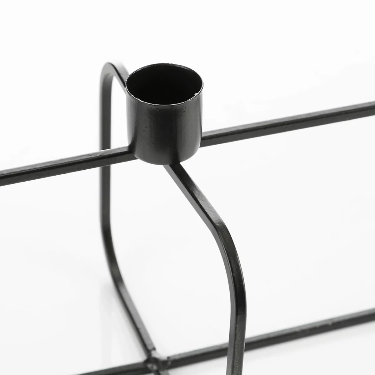 Ayudas Y Herramientas De Decoración|Figuras De Navidad>DecoWoerner Bougeoir Pour 4 Bougies 75 Cm negro