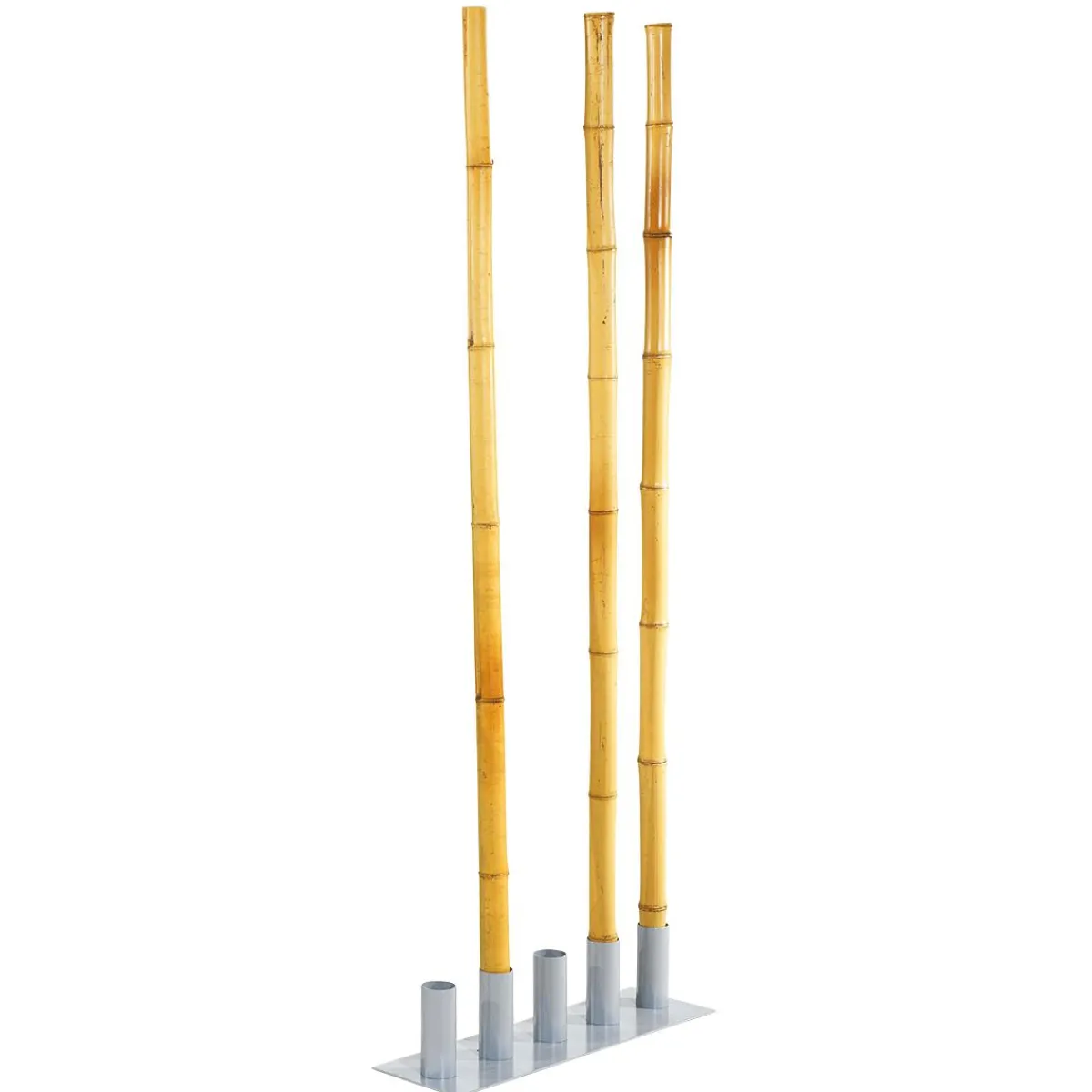Decoración Natural|Decoración Temática>DecoWoerner Cañas De Bambú Natural, 3 Piezas Beige