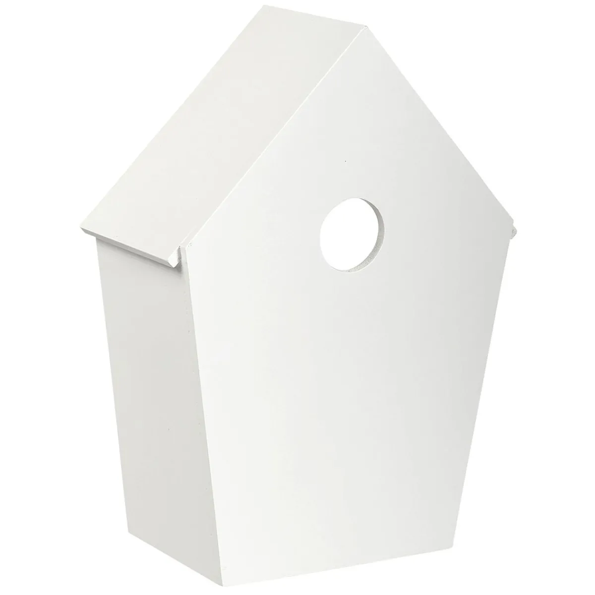 Decoración De Primavera>DecoWoerner Cabaña Para Pájaros Decorativa Longitud 40 Cm blanco