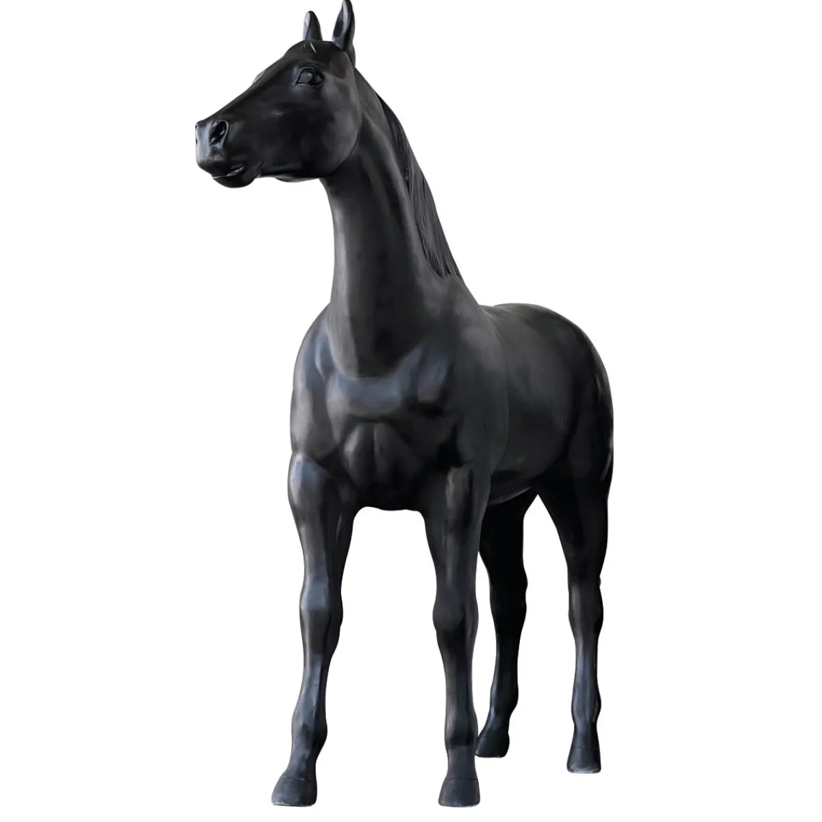 Decoración De Animales>DecoWoerner Caballo Deco 195 Cm De Altura, negro