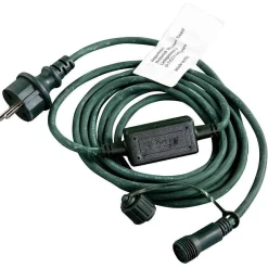 Luces De Navidad>DecoWoerner Cable De Conexión IP44 Para Productos LED Sistema IP67, verde