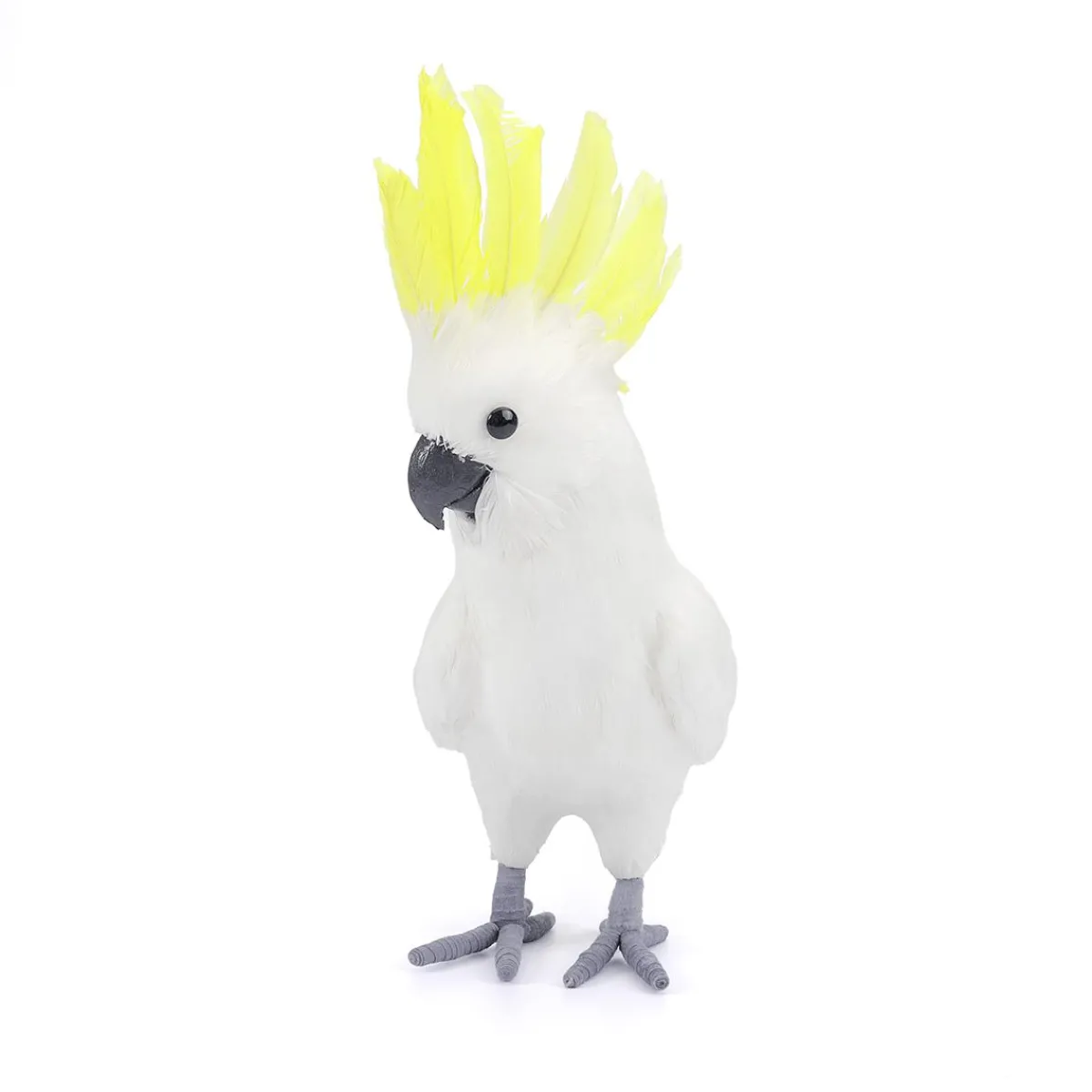 Decoración De Animales|Decoración De Verano>DecoWoerner Cacatúa Deco-parrot -amarillo, 50 Cm blanco