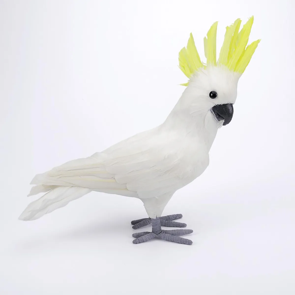 Decoración De Animales|Decoración De Verano>DecoWoerner Cacatúa Deco-parrot -amarillo, 50 Cm blanco