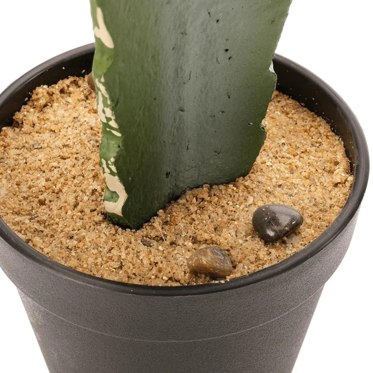 Plantas De Interior>DecoWoerner Cactus Artificial De Fresa En Maceta 35 Cm rojo