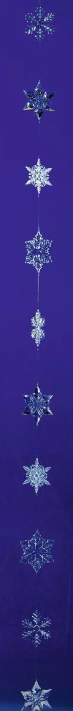 Decoración De Invierno>DecoWoerner Cadena De Cristales De Hielo 200 Cm transparente