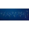 Luz Decorativa|Luces De Navidad>DecoWoerner Cadena De Luces De Granizo De Luz LED 24 V Para Interiores, Luz LED Cálida, Cable De PVC Blanco, 200 X 100 Cm