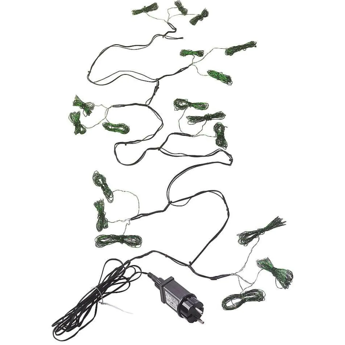 Luces De Navidad>DecoWoerner Cadena De Luces LED Con Alambre Para Los árboles, Para Exteriores, 540 LED, 140 Cm verde